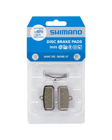 Shimano Resin Brake Pads L03A Spring/Split Pin Included  (1 Pair)