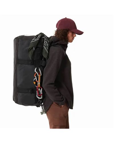 The North Face Base Camp Duffel M Borsone 71 Litri, TNF Black/TNF White