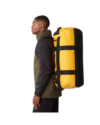 The North Face Base Camp Duffel M Borsone 71 Litri, Summit Gold/TNF Black