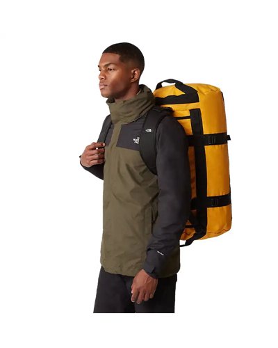 The North Face Base Camp Duffel M Borsone 71 Litri, Summit Gold/TNF Black