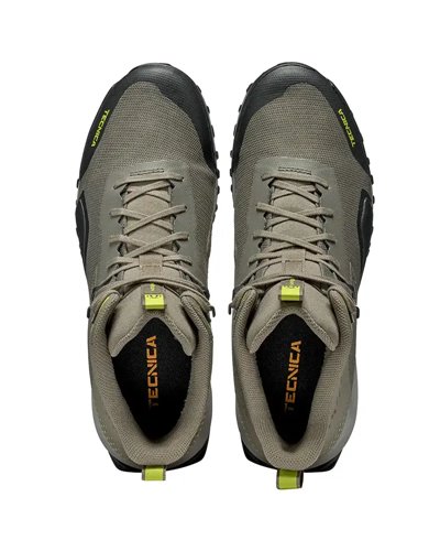 Tecnica Magma 2.0 S MID GTX Gore-Tex Men's Fast Hiking Boots, Turned Grey/Green