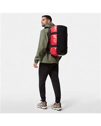 The North Face Base Camp Duffel S Borsone 50 Litri, TNF Red/TNF Black