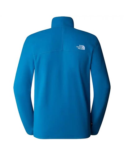 The North Face 100 Glacier Men's Quarter-Zip Fleece, Adriatic Blue