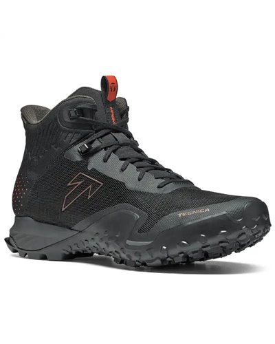 Tecnica Magma 2.0 S MID GTX Gore-Tex Men's Fast Hiking Boots, Black/Pure Lava