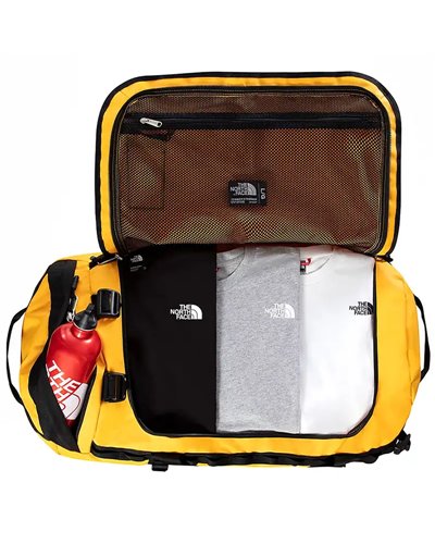 The North Face Base Camp Duffel L Borsone 95 Litri, Summit Gold/TNF Black