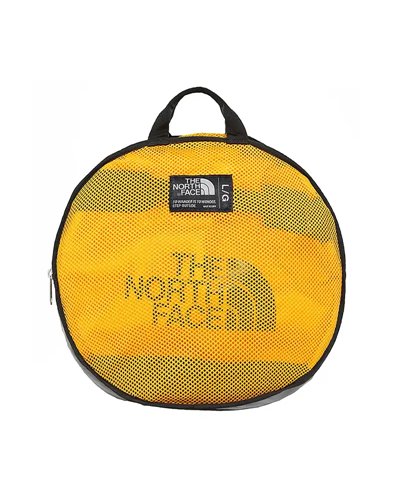 The North Face Base Camp Duffel L Borsone 95 Litri, Summit Gold/TNF Black