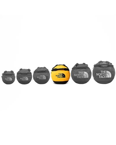 The North Face Base Camp Duffel L Borsone 95 Litri, Summit Gold/TNF Black