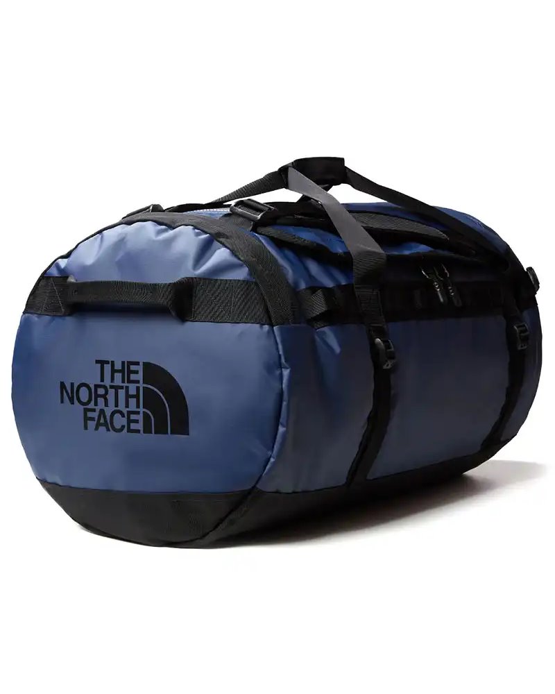 The North Face Base Camp Duffel L Borsone 95 Litri, Summit Navy/TNF Black