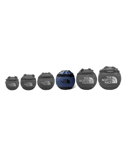 The North Face Base Camp Duffel L Borsone 95 Litri, Summit Navy/TNF Black