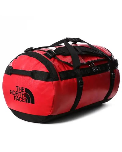 The North Face Base Camp Duffel L Borsone 95 Litri, TNF Red/TNF Black
