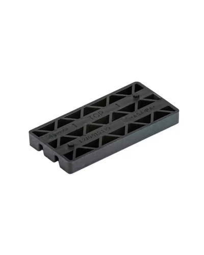 Bosch 1270015122 Logo Cover Adapter, Black Rectangular