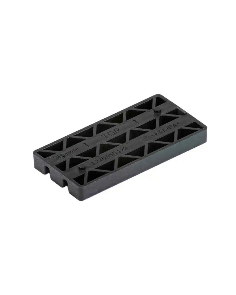 Bosch 1270015122 Logo Cover Adapter, Black Rectangular