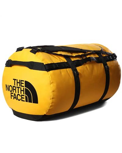 The North Face Base Camp Duffel XXL Borsone 150 Litri, Summit Gold/TNF Black