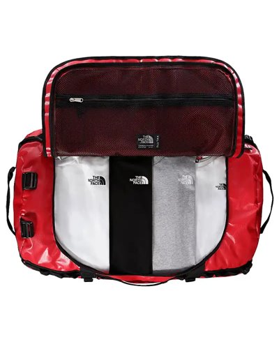 The North Face Base Camp Duffel XXL Borsone 150 Litri, TNF Red/TNF Black