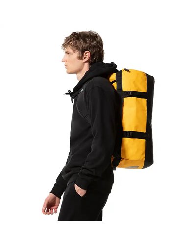 The North Face Base Camp Duffel S Borsone 50 Litri, Summit Gold/TNF Black