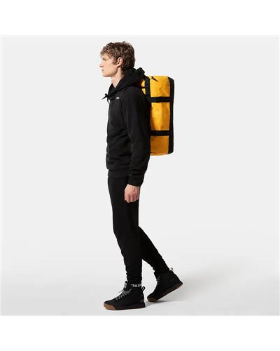 The North Face Base Camp Duffel S Borsone 50 Litri, Summit Gold/TNF Black