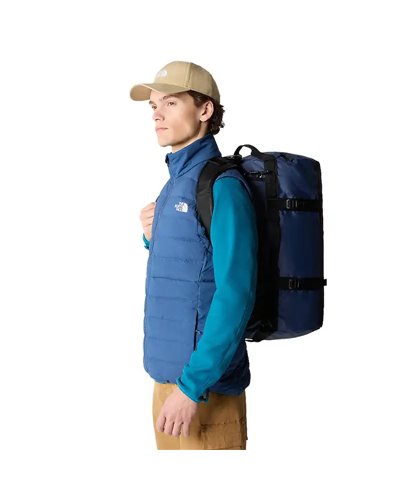 The North Face Base Camp Duffel S Borsone 50 Litri, Sumit Navy/TNF Black