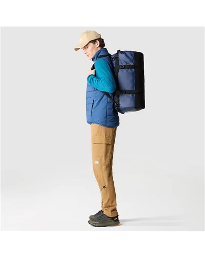 The North Face Base Camp Duffel S Borsone 50 Litri, Sumit Navy/TNF Black