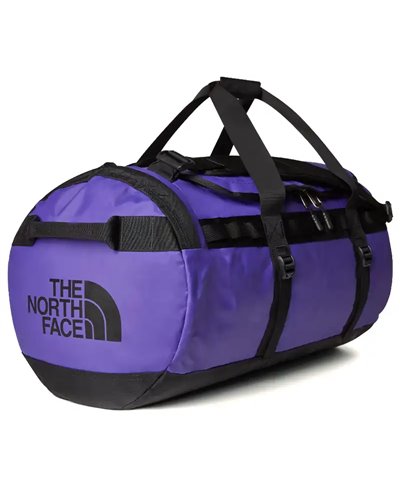 The North Face Base Camp Duffel M Borsone 71 Litri, Peak Purple/TNF Black