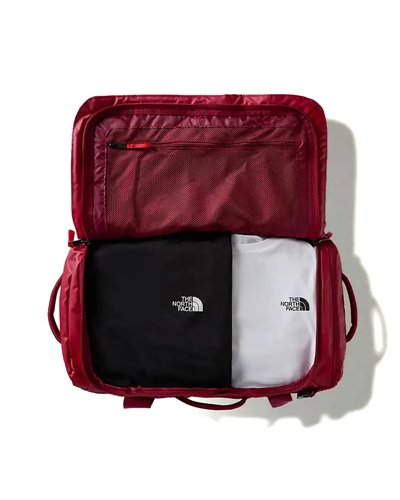 The North Face Base Camp Voyager Borsone 42 Litri, Beetroot/TNF Red