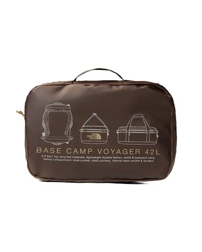The North Face Base Camp Voyager - 42 Liters, Smokey Brown/Khaki Stone