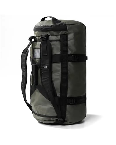 The North Face Base Camp Duffel M Borsone 71 Litri, New Taupe Green/TNF Black