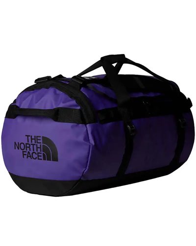 The North Face Base Camp Duffel L Borsone 95 Litri, Peak Purple/TNF Black
