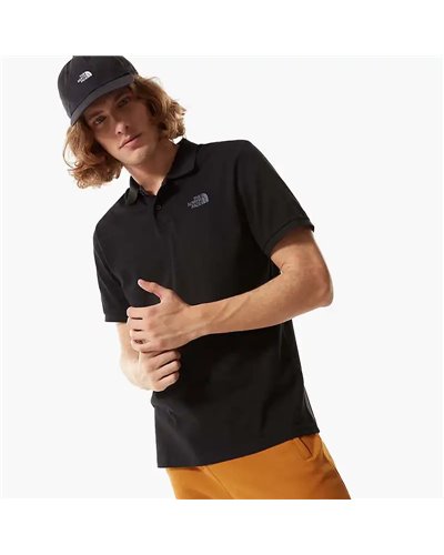 The North Face Piquet Polo Maniche Corte Uomo, TNF Black