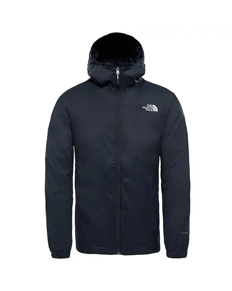 The North Face Quest Giacca Impermeabile con Cappuccio Uomo, TNF Black