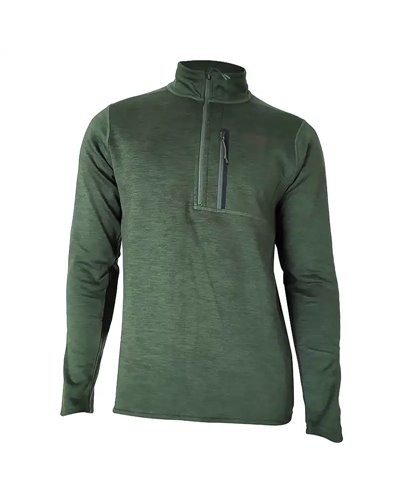 The North Face Canyonlands Pile Elasticizzato Uomo 1/2 Zip, Thyme Heather