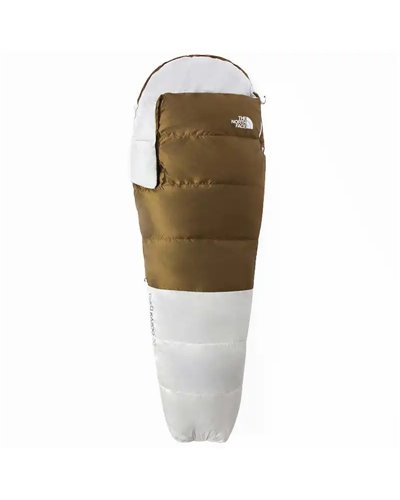 The North Face Gold Kazoo Eco Down Sleeping Bag 2° C Long - Right Hand, Citrine Yellow/Tin Grey