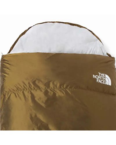 The North Face Gold Kazoo Eco Down Sleeping Bag 2° C Long - Right Hand, Citrine Yellow/Tin Grey