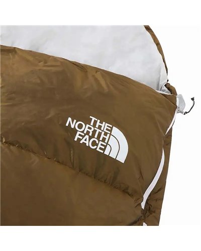 The North Face Gold Kazoo Eco Down Sleeping Bag 2° C Long - Right Hand, Citrine Yellow/Tin Grey