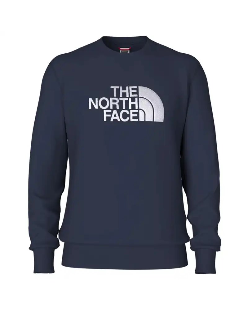 The North Face Drew Peak Crew Men's Round Neck Hoodie, Summit Navy