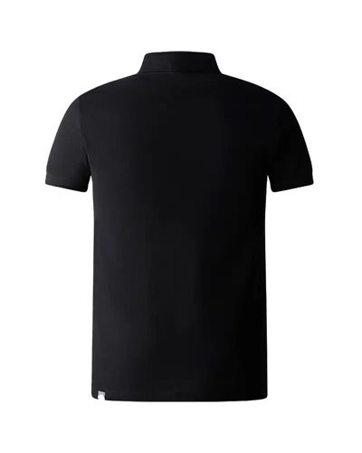 The North Face Premium Piquet Polo Maniche Corte Uomo, TNF Black