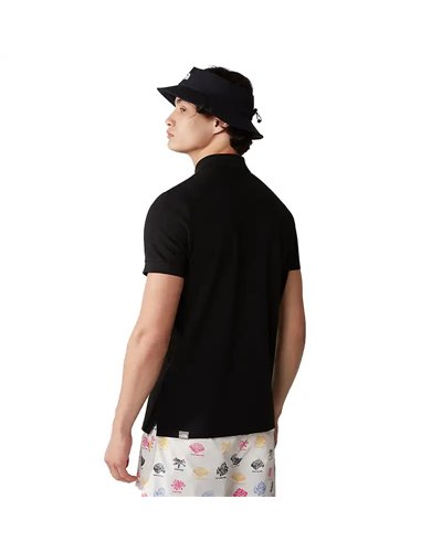The North Face Premium Piquet Polo Maniche Corte Uomo, TNF Black