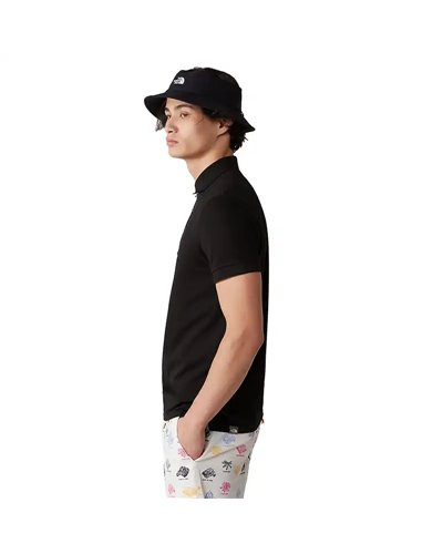 The North Face Premium Piquet Polo Maniche Corte Uomo, TNF Black