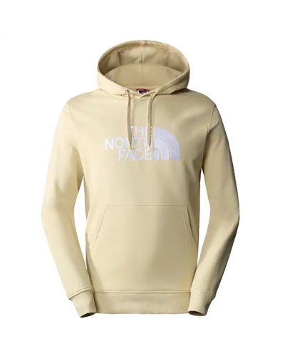 The North Face Light Drew Peak Felpa con Cappuccio Uomo, Gravel/TNF White