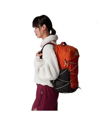 The North Face Borealis Backpack 28 Liters, Mandarin/TNF Black/Sun Sprite