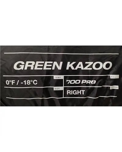 The North Face Green Kazoo Saccoletto Long - Destro, Forest Shade/Tin Grey