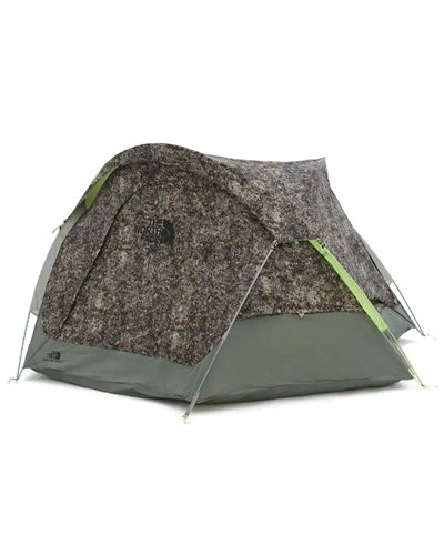 The North Face Homestand Domey 3 Tenda Tre Posti, Rose Dawn Lichen LRG Print/Agave Green