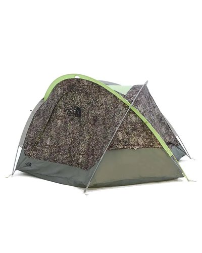 The North Face Homestand Domey 3 Tenda Tre Posti, Rose Dawn Lichen LRG Print/Agave Green