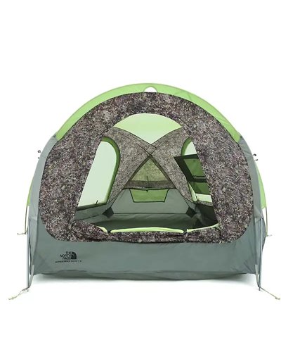 The North Face Homestand Domey 3 Tenda Tre Posti, Rose Dawn Lichen LRG Print/Agave Green