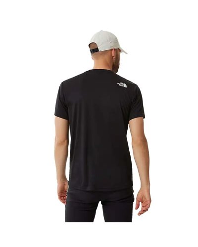 The North Face Reaxion Easy FlashDry Maglia Maniche Corte Uomo, TNF Black