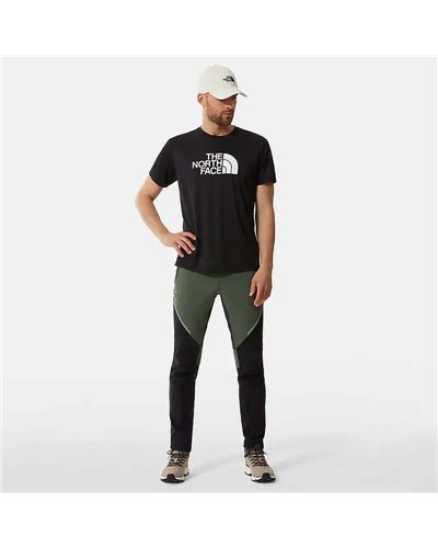 The North Face Reaxion Easy FlashDry Maglia Maniche Corte Uomo, TNF Black