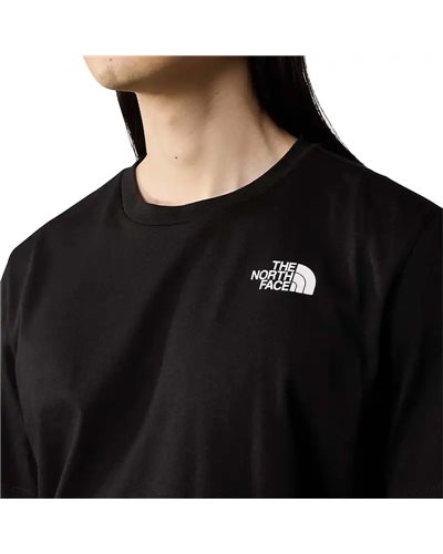 The North Face Foundation Graphic FlashDry Maglia Maniche Corte Uomo, TNF Black/Optic Blue