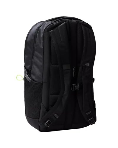 The North Face Jester Backpack 27.5 Liters, TNF Black Heather/LED Yellow
