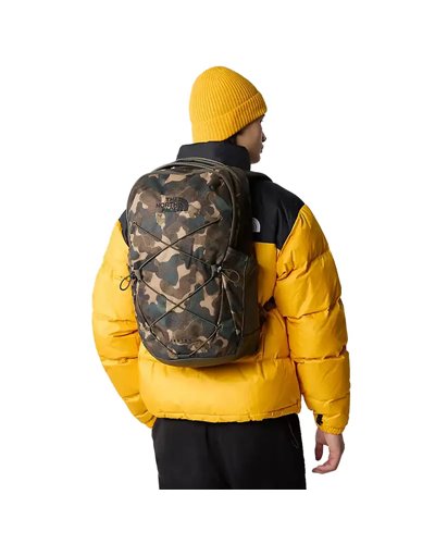 The North Face Jester Backpack 27.5 Liters, Utility Brown Camo Texture Print/New Taupe Green