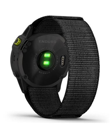 Garmin Enduro Wrist-Based HR GPS Multisport Watch, Carbon Grey DLC Titanium/Black