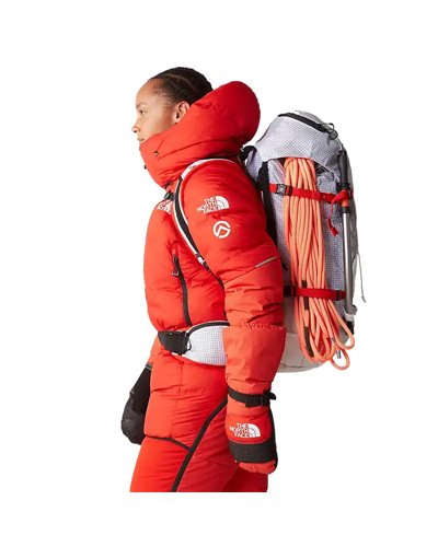 The North Face Cobra Mountaineering Backpack 65 Liters, TNF White/Raw Undyed